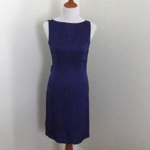 Theory Size 4 Bluish Purple Silk Dress
